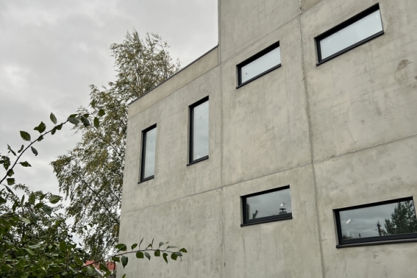 Дом в бетоне 300 м2 в Павловске 